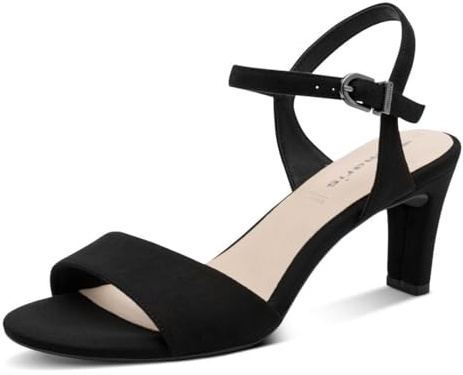 Tamaris Damen Heeled Sandals Textil