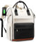 LOVEVOOK Sac a Dos Femme, 15.6 Pouces Sac à Dos Ordinateur Portable Voyage, Sac Travail Antivol pour Ordi Pc Etanche, Travel Backpack Pakkable pour Voyage Loisir Travail Affaire École College Noir