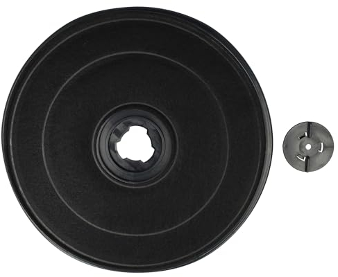 vhbw 1x Aktivkohlefilter kompatibel mit Alno ADU 602 S, AEF3560N, ADU 602 W, ADU3090X, ADU 602 E, AEF3560A Dunstabzugshaube - 2,3 cm