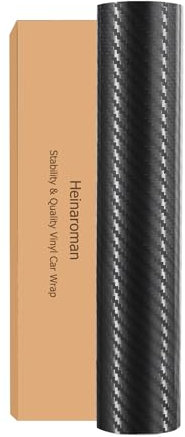 Heinaroman Autofolie für Karosserieschutz Kratzfestigkeit Air Release Technology 45 X 152CM 3D Carbon Fiber Car Wrapping Folie Vinylfolie