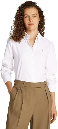 Tommy Hilfiger Damen Hemd Oxford Relaxed Fit