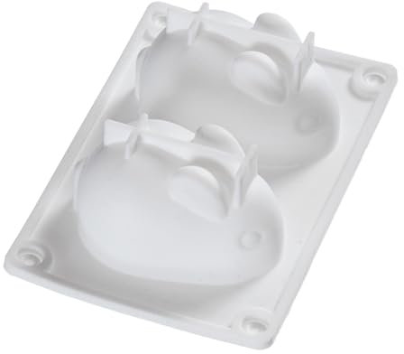 efco creative GmbH Silikonform, Maus, 5,5x4cm, 2fach