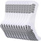 ouhos 5 Paare Fussballsocken Grip Rutschfeste Fussball Fußball Socken Fußballsocken Sportsocken Laufsocken Herren 43-46 Baumwolle Weiß Schwarz