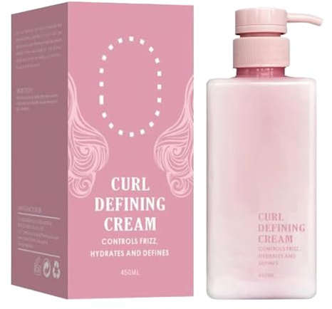Natural Frizz Control, Sculpting Styling Gel, Long Lasting Curl Definition, Moisturizing Curl Cream, Soft Bouncy Curls, Styling Cream for Curls, Defining Curl Gel, Curly Hair Styling for Men and Women