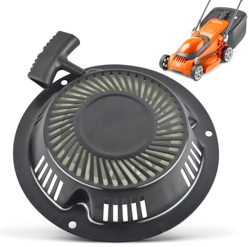 Launcher Mower,Lanceur de démarreur pour Hyundai, Moteur Tondeuse À Gazon Générateur,Lanceur Tondeuse Lanceur,pièce de Rechange pour Tondeuse à Gazon (B)