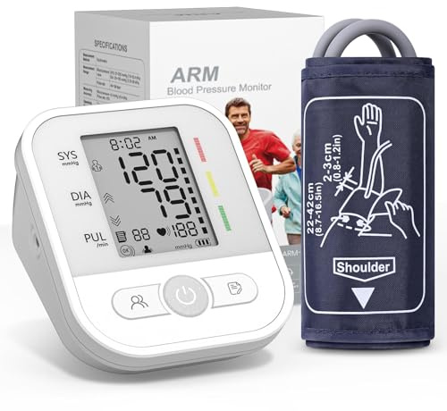 Blood Pressure Monitors for Home Use with Large Cuff Automatic Upper Arm
