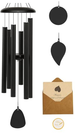 Flaroey Wind Chimes for Outside 3 Replaceable Wind Catchers Wind Chime with Deep Tone,Large Windchime, Windchimes Outdoors