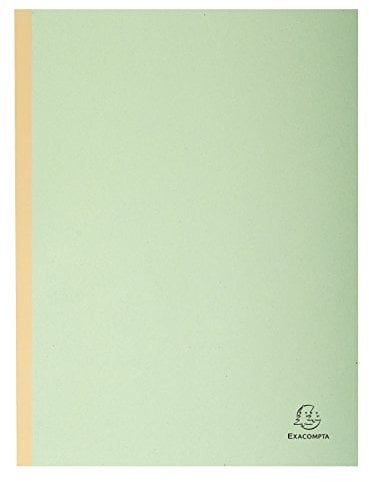 Exacompta 770004E 25er Pack Aktenmappen Forever®. Mit Leinenrücken 320 g/m² Rückenstärke 30 mm Falte Blauer Engel zertifiziert für DIN A4 grün Sammelmappe Dokumentenmappe