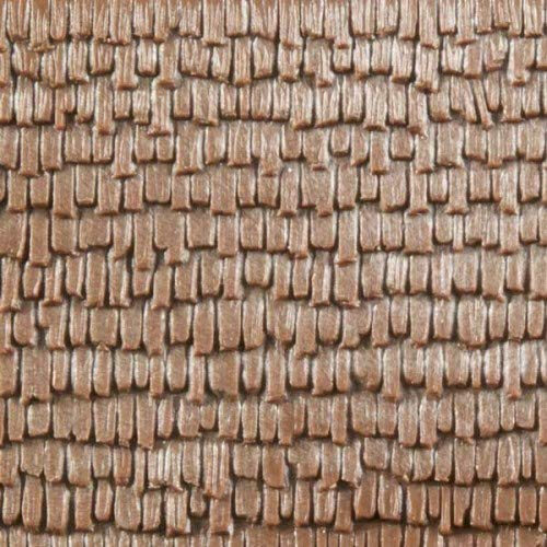 Auhagen 52228.0 - Dekorplatten Holzschindeln, 10 x 20 cm Struckturfläche, bunt