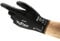Ansell HyFlex 48-101 Dünne Arbeitshandschuhe mit PU Beschichtung, Leichte Schutzhandschuhe für Präzises Arbeiten, Heimwerk, Montage, Handschuhe Herren Damen, Schwarz, Größe 2XL (12 Paar)