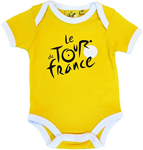Le Tour de France Body bébé de Cyclisme - Collection Officielle - Taille bébé garçon 18 Mois