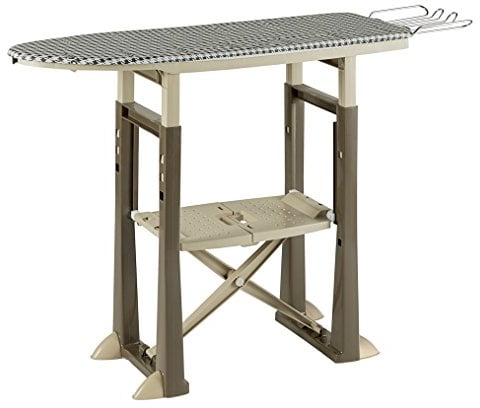 Bama Trend Table à Repasser, Plastique, Taupe, 137 x 40 x 92 cm