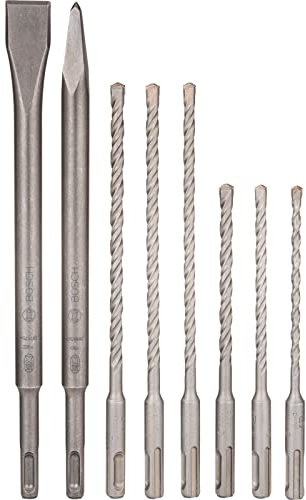 Bosch Professional Professional 2607017376 SDS Hammer Chisel & Drill Bit Set