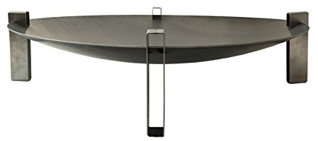 Space Feuerschale Ø80xH22cm SuperXXL Feuerkorb Rohstahl Svenskav Designschale