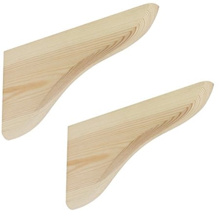 Velano - 2x Konsole, Regalhalter, Regalkonsole, Regalsystem, Wandkonsole - WDP - 215x120x2