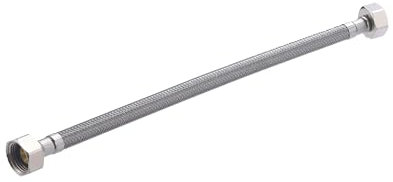 Flexible inox femelle - femelle 12x17 passage intérieur 8 mm - longueur 30cm NOYON & THIEBAULT