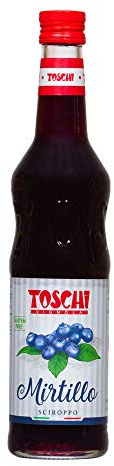 GR 740 SCIROPPO AL MIRTILLO BLUEBERRY SYRUP PER GRANITE E COCKTAIL IN BOTTIGLIA PER BAR GELATERIE E PASTICCERIE
