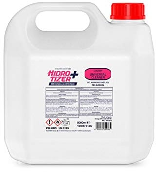 Gel Hidroalcohol 5 Litros Fragancia Cherry 70% de Alcohol Higienizante de Manos | Gel Hidroalcoholico 5000ml