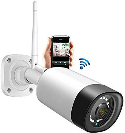 1080P Audio Bidirezionale Wifi Telecamera Ip Onvif 2.0Mp Hd Esterno Resistente Alle Intemperie Visione Notturna A Infrarossi Sicurezza Videocamera Di Sorveglianza Bianco