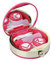 Women's Bottles Contact Lenses Case For Eyewear Accessories Contact Lens Box Eyewear Cases Portable (Color : Red)