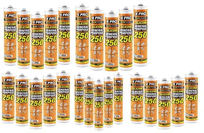 XPRO General Purpose Silicone Sealant, Black, 280ml