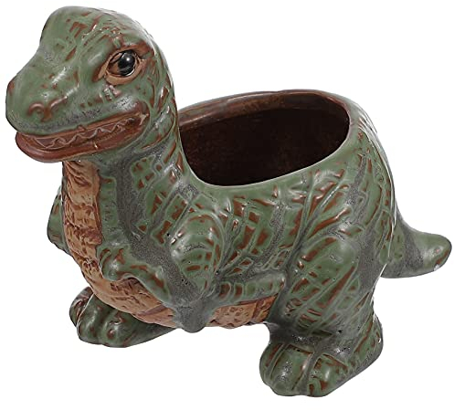 Cabilock 1stk Saftiger Blumentopf Pflanzgefäße Aus Keramik Tierskulptur Bonsai Blumentopf Sukkulententopf Aus Keramik Dekorativer Topf Dekorative Pflanzgefäße Mini Dekorationen Kind