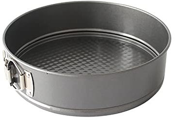 Tortiera a forma di molla, in acciaio al carbonio antiaderente rotondo teglia Mini stampo per cottura a forma di molla, 12 cm