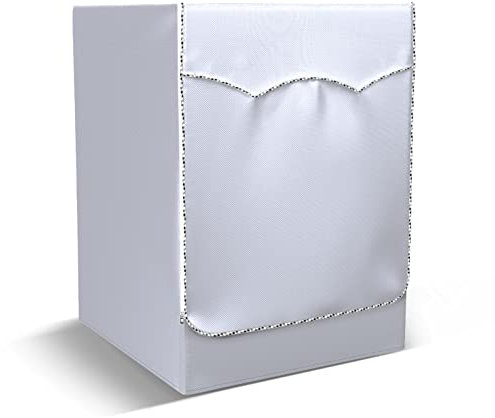 WISCLASS Cubierta para lavadora de exterior, funda para lavadora de interior, con aberturas delanteras, funda para lavadora de exterior, impermeable, anti-UV, 60 x 64 x 85 cm