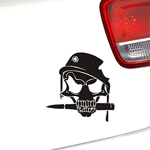 myrockshirt Totenkopf Armee Stahlhelm 15 cm Aufkleber Autoaufkleber JDM Sticker Decal frei Farbwahl Profi Qualität