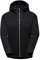 Mammut Damen Midlayer, L, Schwarz, Kapuzenjacke, aus 66 Prozent Bio Baumwolle