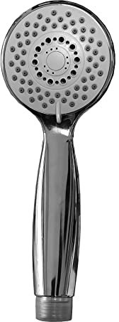 Douceur d'Intérieur, Douchette 3 Fonctions (19,8 x 8 cm) Hydro, Plastique Chrome