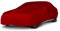 LST Autoabdeckung Indoor – lackschonende und Dehnbare Autogarage. Car Cover Innenbereich für Autohäuser und Endverbraucher. Auto Abdeckplane schützt vor Sonne, Staub. (Rot, XL (505x165x120cm))