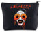 BWWKTOP Clown-Film-Kosmetiktasche, Make-up-Tasche, Film-Fans, Geschenke, Horror-Film, Reißverschluss-Tasche für Damen und Mädchen, Sonnenblumengeist, Beutel