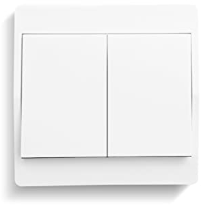DieseRC Interruptor de luz inalámbrico autogenerado, interruptor cinético sin batería (2 llaves)