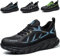 Scarpe Antinfortunistiche Uomo Scarpe da Lavoro Donna Leggere Scarpe Sicurezza con Punta in Acciaio Traspiranti Blu 39