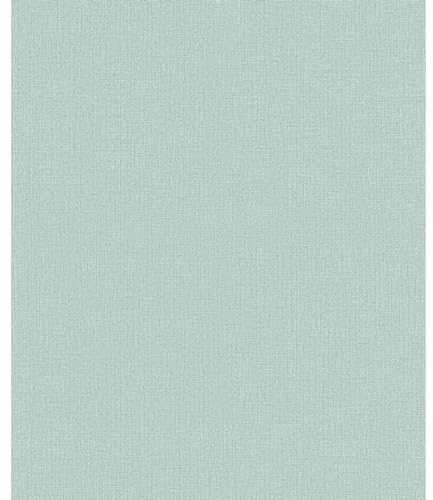 Erismann Tapete | Kollektion Code Nature | 10215-35 | Vliestapete | Uni/Einfarbig | 0.53 x 10.05 m | Grün | Wohnzimmer | Flur | Büro | Küche | Wohnräume