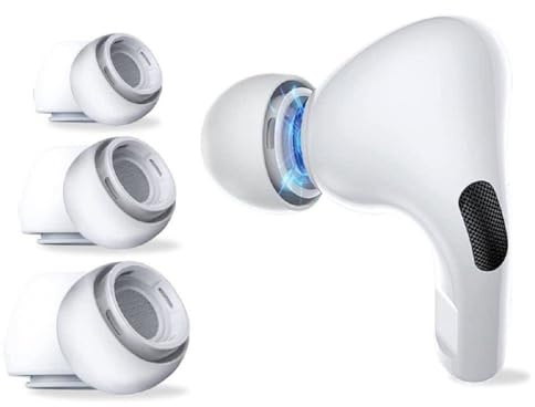 Silikon-Ohrstöpsel für Apple Airpods Pro 3er-Pack Tech-Protect weiß