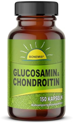 Glucosamin und Chondroitin in einer Kapsel, 150 Stück, ohne Zusatzstoffe