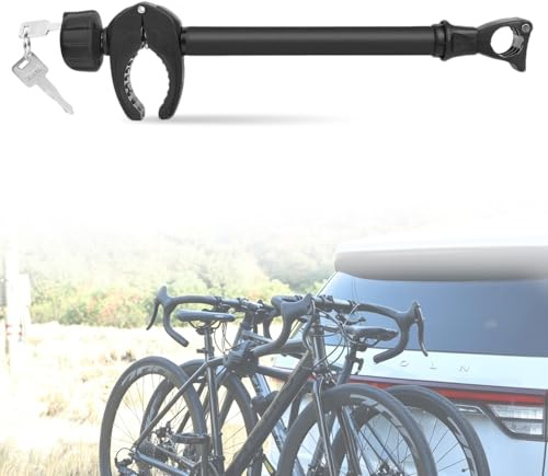 Rahmenhalter kurz 45 cm Länge, Fahrradhalterung Bike Holder Fahrradträger Fahrradhalter Befestigung Klemme Reisemobil Rad, abschließbar, für U-Bügelrohr