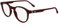 Lacoste Brillen L2950 601 TRANSPARENT BURGUNDY 49/20/145 Herren