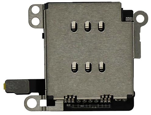 CHICHIYANG Dual SIM Card Reader Slot Socket Flex Cable Replacement for iPhone XR