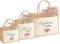 Nachhaltige Jute-Tasche Mit Name Personalisiert | Erzieherin Lehrerin Hebamme Mit Herz | Abschied Schule Kita Kindergarten | Geschenkidee Geschenk-Tasche Einkaufstasche Aus Jute Baumwolle