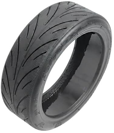 TRJHKMJVV Neumáticos para Patinete eléctrico de 10 Pulgadas, 60/70-6,5, sin cámara, de Goma, con Boquilla de Gas, Ruedas de Repuesto para Patinete