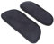 Angoily Fridge Accessories 2 Pack Drip Mats for Water Dispenser Refrigerator Drip Catcher Absorbent Pads Non Heat Resistant Black Rectangle