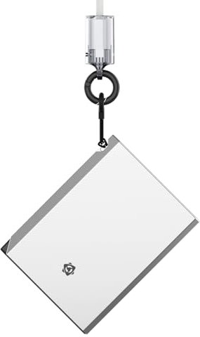 LIMETA 22W Power Bank 5000mAh Mini Powerbank Integriertes 65W USB-C-Kabel Ultraflacher Akkupack für iPhone 16 Pro Max 17 Samsung Galaxy S25 Xiaomi Pixel Huawei mit App-Steuerung & CNC-Aluminiumgehäuse