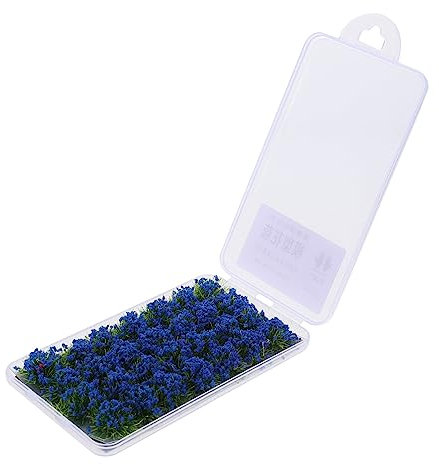 OHPHCALL Künstliches Gras Cluster Miniatur Grasbüschel Für Modelleisenbahn Und Gartendekoration Statische Büschel Filigranes Design Vielseitig Einsetzbar Für Architekturmodelle