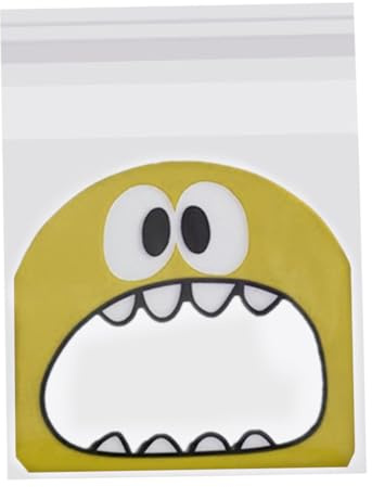 Plastik Kekstüten 300 Stück 13x10 CM mit Cartoon Motiv Geschenkideen