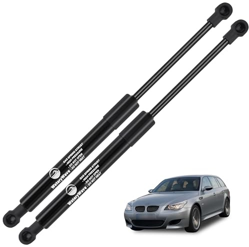 2X Amortiguador Maletero para BMW 5er para #51237008745 | para BMW 5er 520 523 525 530 535 545 550 M5 E60 2001-2010 Limusina 5er Touring E61 2004-2010 Resorte de Gas