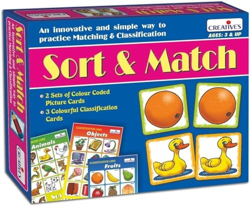 Creative Educational Creative Pre-School Sort and Match