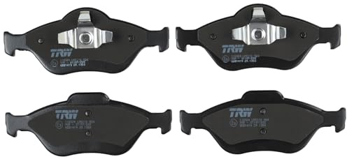 TRW GDB1419 Bremsbelagsatz 4-Teilig für Ford Fiesta V (JH_, JD_) 2001-2014 Vorderachse und Andere Fahrzeuge | GDB1419 für Courier Fiesta Fusion KA Puma Street